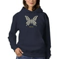 thumbnail image 1 of Butterfly Daisy Free Soul Hoodie Women -Image by Shutterstock, Female XX-Large, 1 of 4