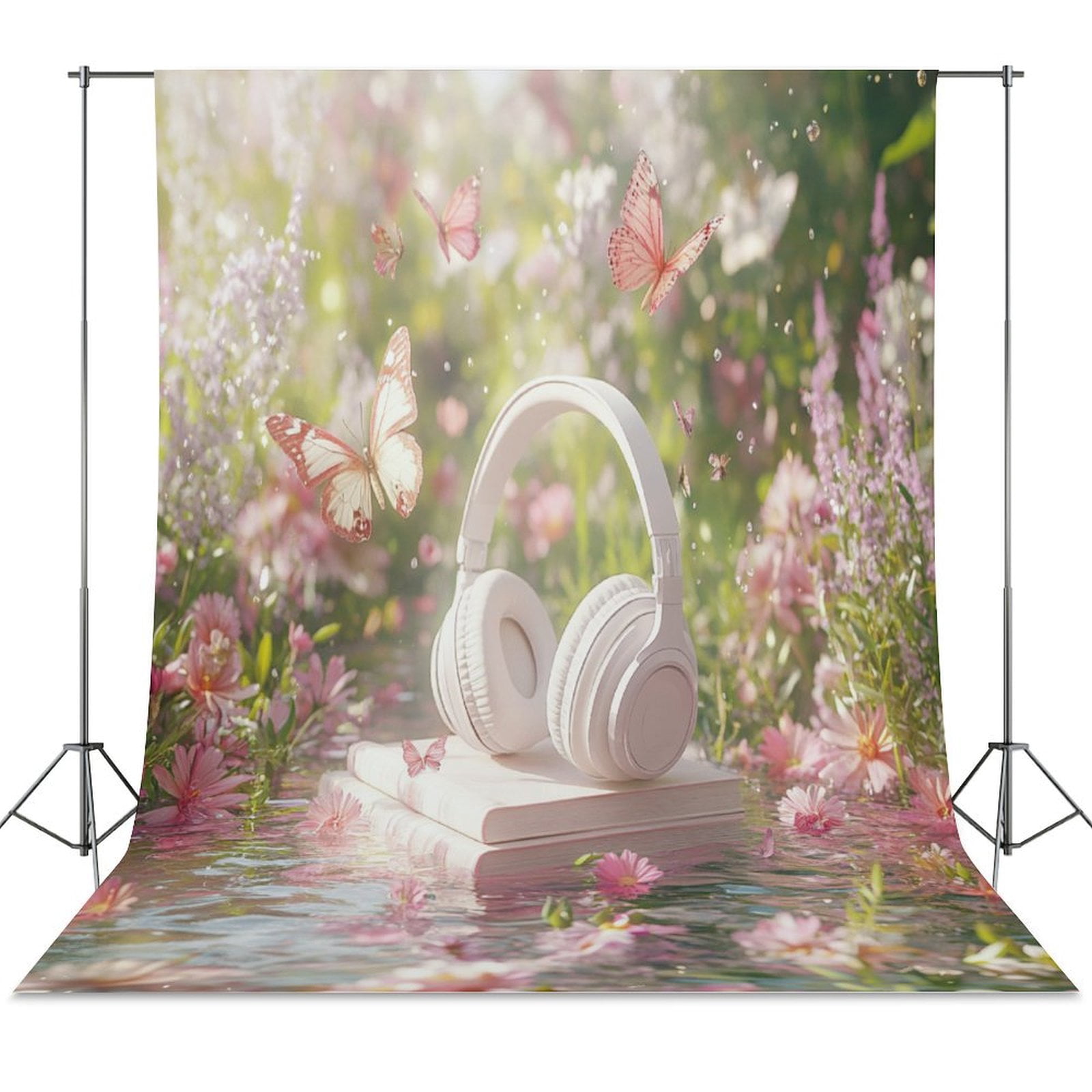 Butterfly Dancing Backdrop Background for Photography Photo Booth ...