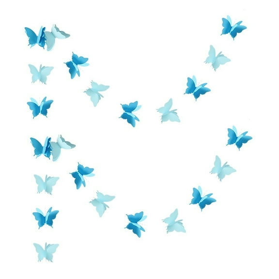 Butterfly Decorations, Butterfly Birthday Decorations for Wedding Baby Shower Birthday Party Decorations Rainbow Pack of 4,