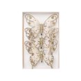 thumbnail image 1 of Butterfly Decorations Glitter Rhinestone Clip Set 3 Pack Sheer Mesh Hanging Ornaments for Christmas Tree Wedding and Party Decor, 1 of 6