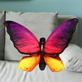 thumbnail image 1 of Butterfly Decorations Pillow Decorative Throw-Pillow Stuffed Animal Plush Gifts for Women Decor for Room Home Garden 19.68x15.74 In(Hot Pink), 1 of 7