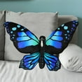 thumbnail image 1 of Butterfly Decorative Throw Pillow - Stuffed Animal Plush Gifts for Women Home Decor 15.7x 19.6 inch, 1 of 6