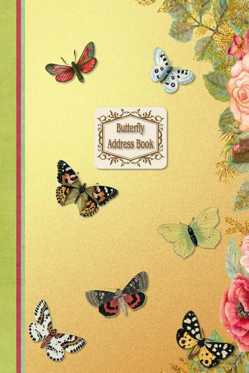 Butterfly Design Journals Planners Diaries Notebooks Paperback Matte