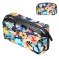 thumbnail image 1 of Butterfly Digital Bag Organizer Travel Case with Oxford Fabric Waterproof Material - 5.9x9.44x3.14 in - Storage Pouch Small Box Organizer Storage Container Small Storage Bag Pouch Case, 1 of 6