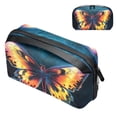 thumbnail image 1 of Butterfly Digital Gadget Charger Case with Oxford Cloth, Waterproof, Hard Drive Cases, Digital Pouch, Charger Cord Organizer, Laptop Cord Organizer, 5.9x9.44x3.14 in., 1 of 6