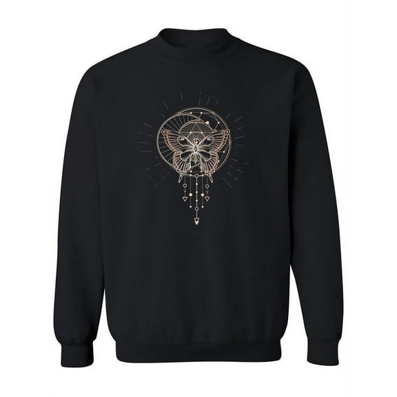 Butterfly Dream Catcher Sweatshirt Women -Image by Shutterstock, Female 4X-Large