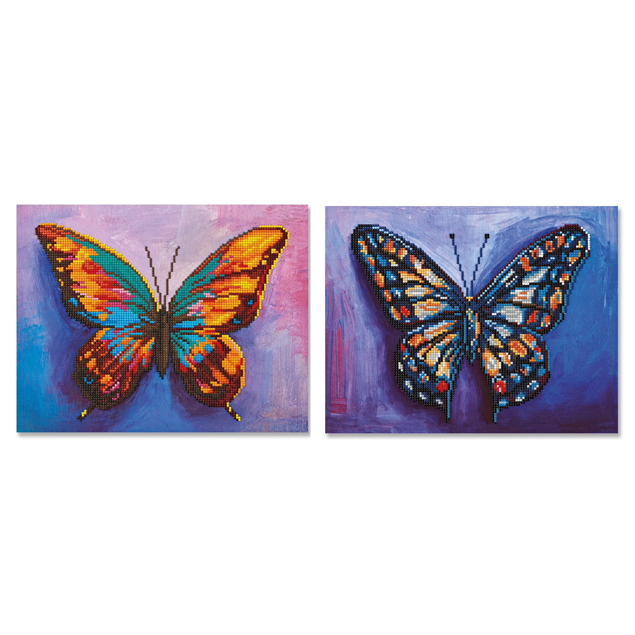 Butterfly Duo Diamond Art Kit by Make Market – Each Kit Makes 2 ...