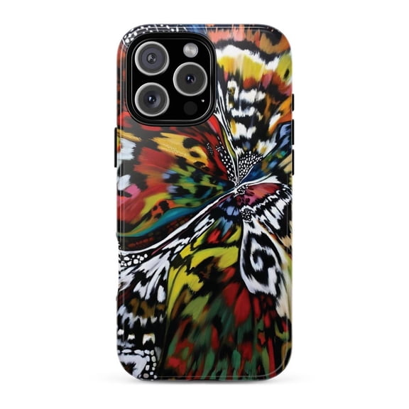 Butterfly Effect Abstract Art Case for iPhone 11 12 13 14 15 16 17 Pro Max Plus