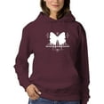 thumbnail image 1 of Butterfly Effect Rave Style Hoodie Women -Image by Shutterstock, Female Small, 1 of 4