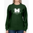 thumbnail image 1 of Butterfly Effect Rave Style Sweatshirt Women -Image by Shutterstock, Female Small, 1 of 4