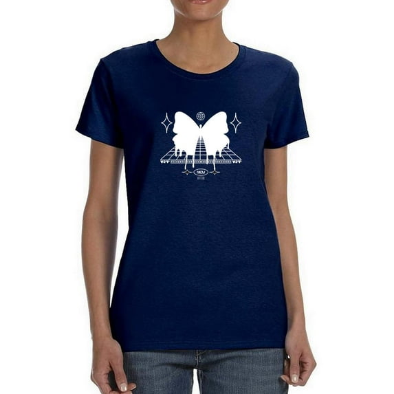 Butterfly Effect Rave Style T-Shirt Women -Image by Shutterstock, Female 5X-Large