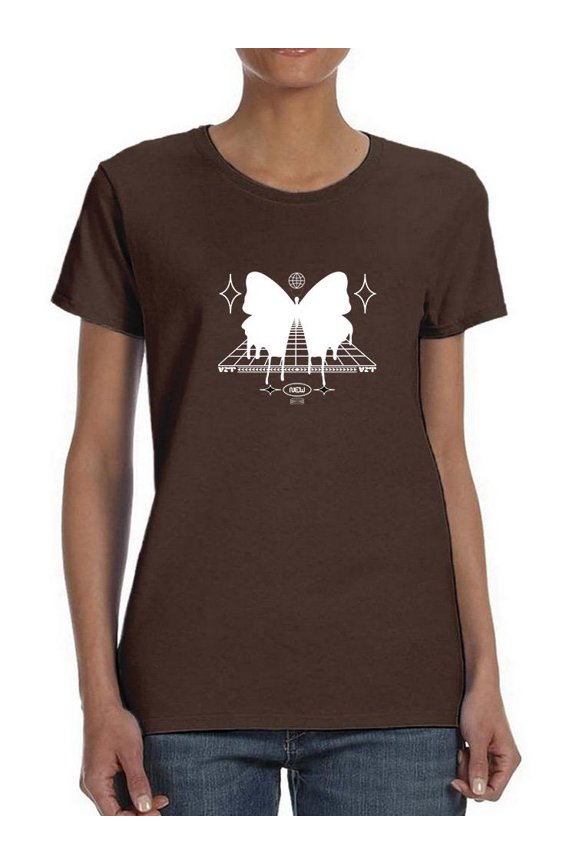 Butterfly Effect Rave Style T-Shirt Women -Image by Shutterstock, Female Medium