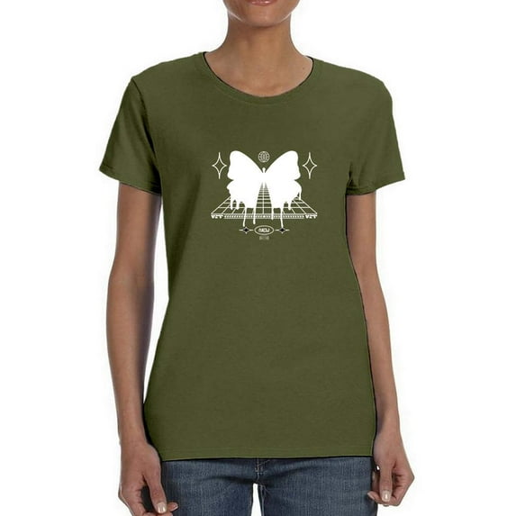 Butterfly Effect Rave Style T-Shirt Women -Image by Shutterstock, Female XX-Large