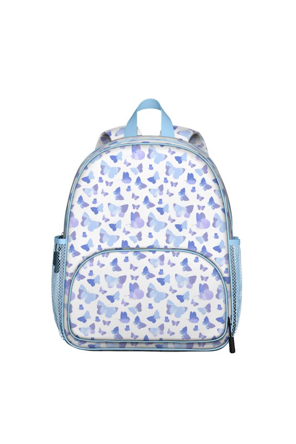 Butterfly Fantasy Student Backpack – Artistic Floral Wings Design with Watercolor Garden Aesthetic Abstract Pattern