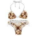thumbnail image 1 of Butterfly Fission Diagram Swimsuit Bikini Set, Detachable Sponge, Adjustable Strap, Two-Pack - Ideal for Beach, Pool, Vacay, 1 of 6