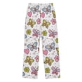 thumbnail image 1 of Butterfly Flower Heart Pajama Pants Soft Lightweight Lounge Pants Bottoms Sleep Pants Warm Comfy, 1 of 9