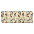 thumbnail image 1 of Butterfly Flower Plant Pattern Kitchen Rug Mat,Kitchen Runner Rugs Non Skid Washable,Decorative Kitchen Floor Mats for Kitchen,Sink,Laundry,17"x47.2", 1 of 7