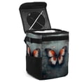 thumbnail image 1 of Butterfly Foldable Car Trash Can with Lid, Leak-Proof, and Hanging Storage Bag - Trash Can for Car and Car Trash Bin, 1 of 1