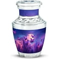 thumbnail image 1 of Butterfly Forest Keepsake Urn, Mini Urn for Human Ashes Adult Female, Purple Butterfly Cremation Urn, Keepsake Urns for Human Ashes, (Size, 3 Inch, 1 Pc), 1 of 5