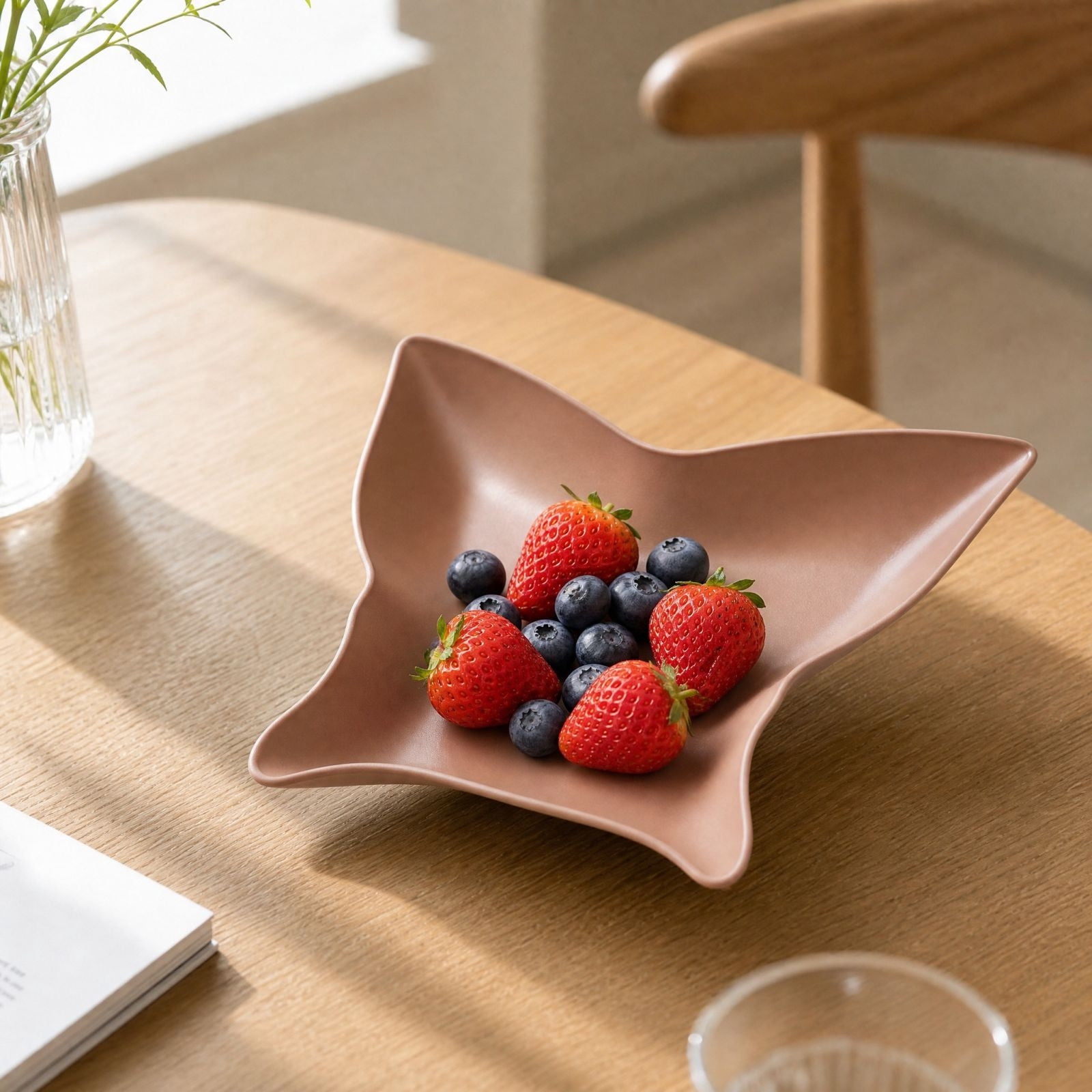 Refreshments Service Butterfly Fruit Platter, Decorative Serving Tray for Desserts Snacks ...