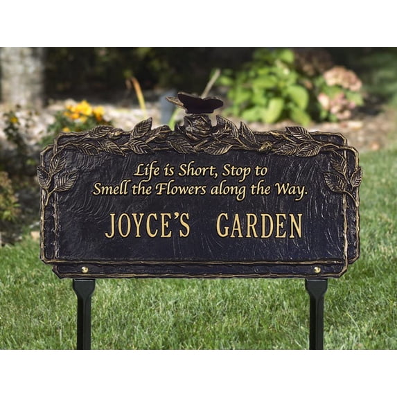 Butterfly Garden Plaque