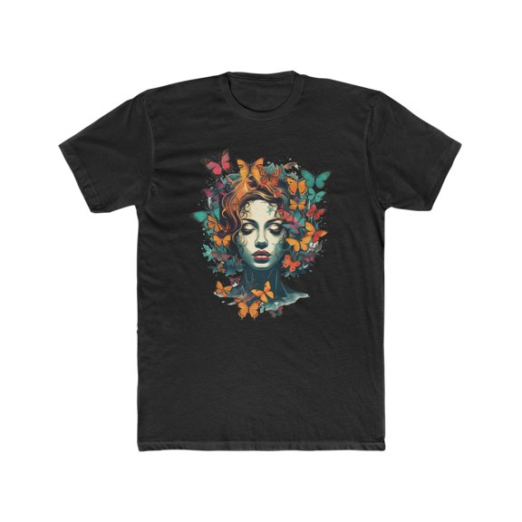 Butterfly Girl 2 Premium fit Cotton T-Shirt