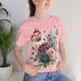 thumbnail image 1 of Butterfly Graphic Unisex Vintage Inspired Art Design Tee Short Sleeve, 1 of 50