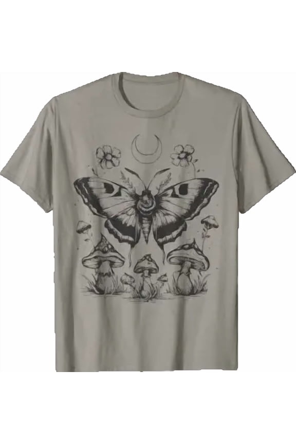 Butterfly Grunge Fairycore Therian Cute Moth Aesthetic Y2K T-Shirt, Unisex T-Shirt