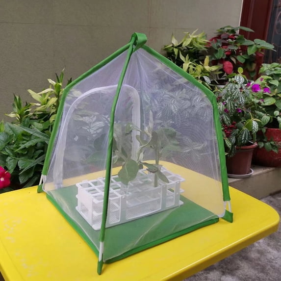 Butterfly Habitat, Butterfly Cage, Butterfly Enclosure, Disassemble Hanging Hole Zipper Closure Large Space Butterflies Cage Cubic Mesh Enclosure Incubator Butterflies Habitat Cage Small Pet Supplies