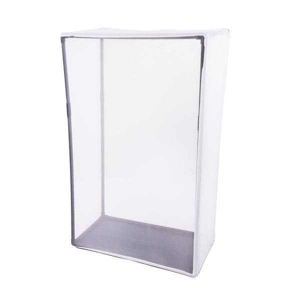 Butterfly Habitat Cage Wide High PVC Tube Stable Zipper Closure Insect Mesh Cage for Outdoor 16.5 x 29.9 x 48 inches / 42 x 76 x 122 cm