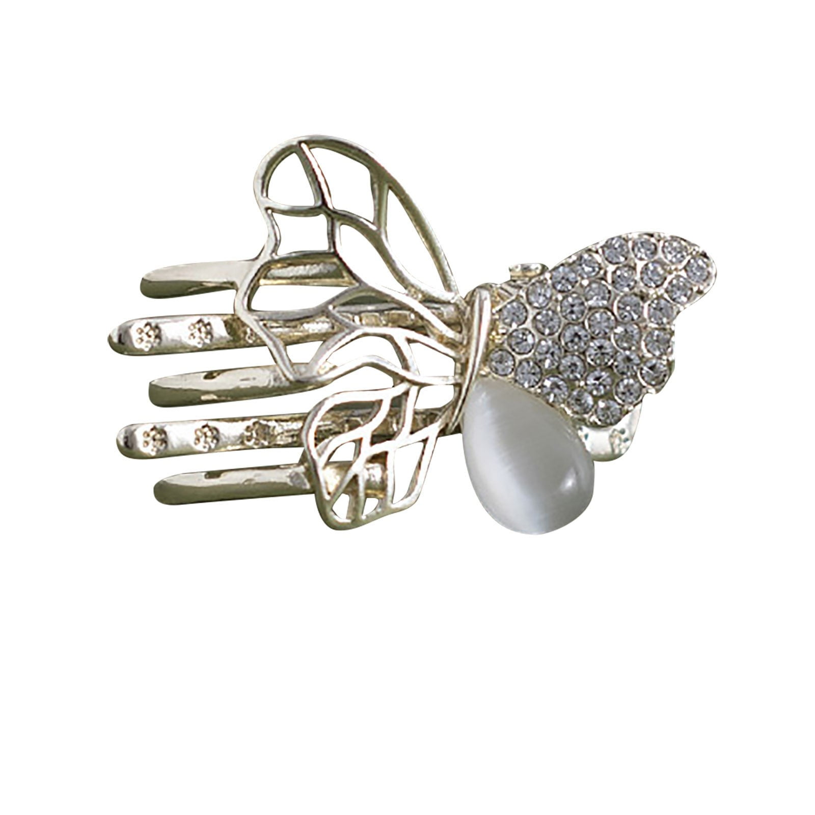 Butterfly Hair Clip For Women Mini Small Side Clip Top Clip Headdress