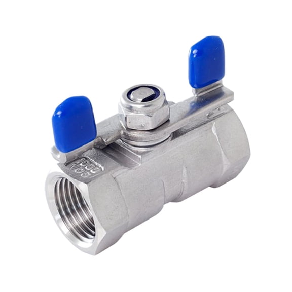 Butterfly Handle 1/4'' - 1'' BSP Female Thread 304 Stainless Steel Ball Valves SS304 Threaded 1Pc Type 2 Ways Valve ,Excellent Performance