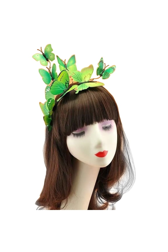 Butterfly Headband Butterfly Headpiece Butterfly Fascinator Hat Party Hat Butterfly Hair Hoop Butterfly HairBand