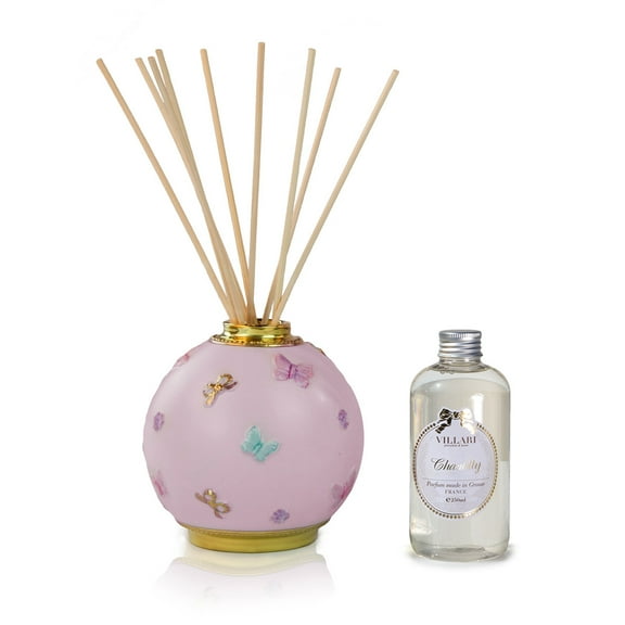 Butterfly Home Diffuser Aquamarine - Baby Rose - Gold-Luxury Home Decor-Perfect for your Registry.