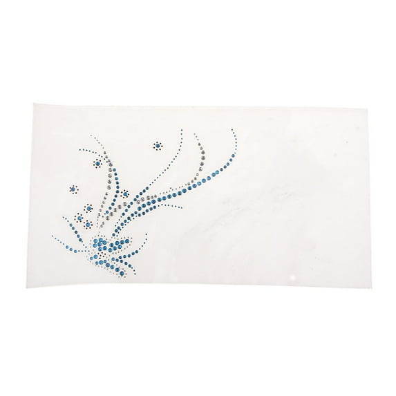 Butterfly Hotfix Crystal Rhinestone Heat Transfer Iron on Patch Garment 2 Butterflies