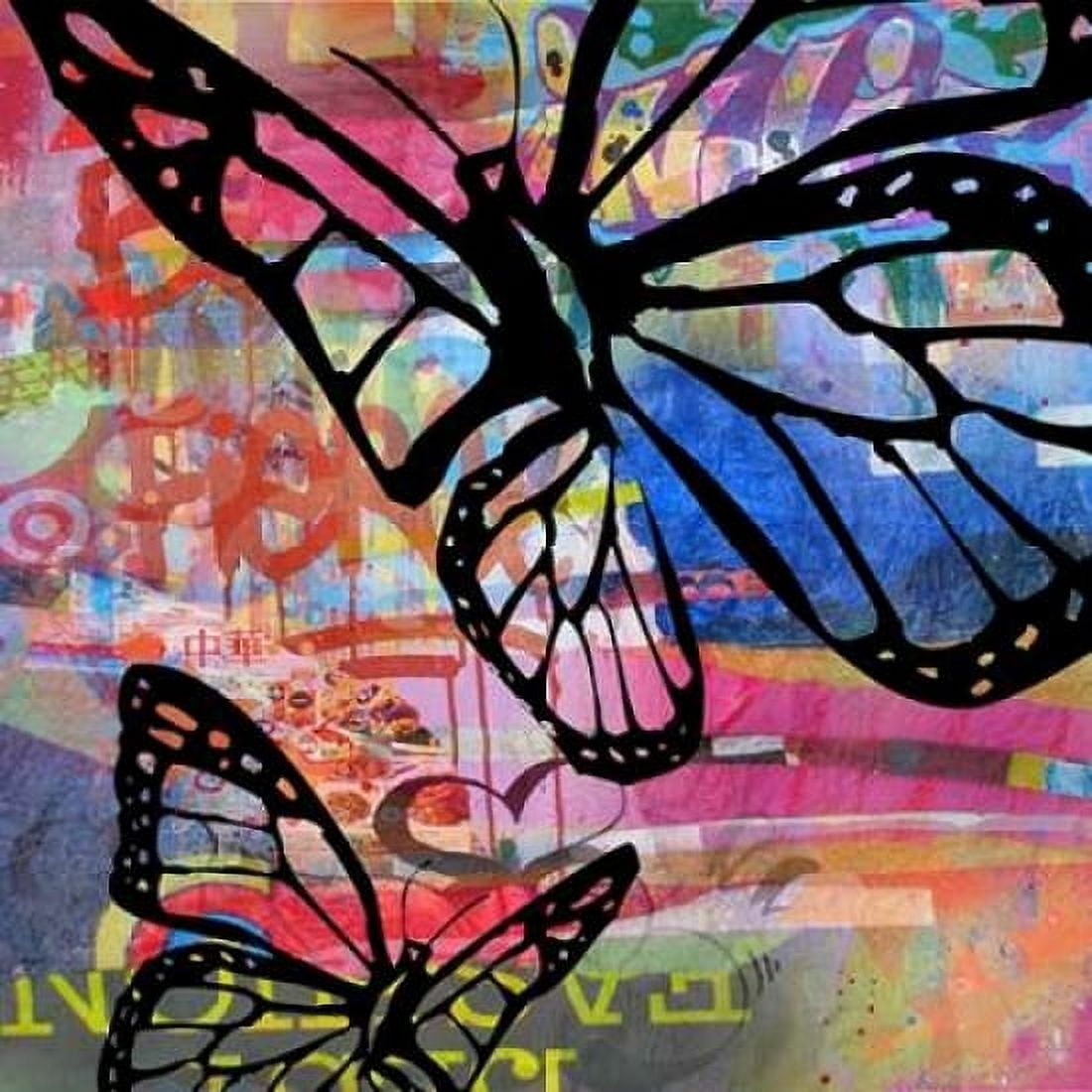 Butterfly I Canvas Art - Micha Baker (24 x 24)