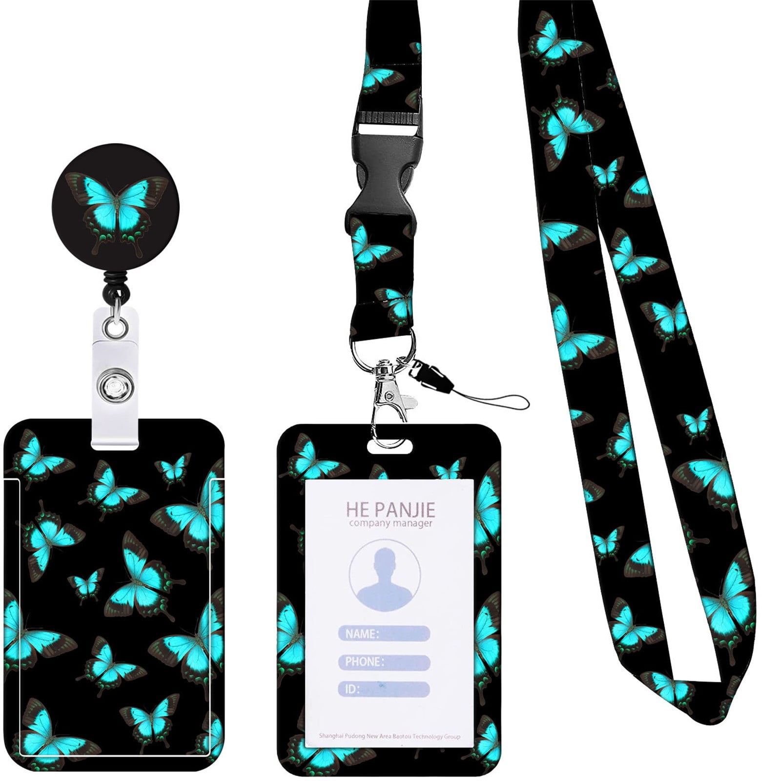 Avery Printable Name Badges with Cords, for Laser and Inkjet