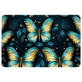 thumbnail image 1 of Butterfly Indoor Carpet Kitchen Rug Office Mat - Polyester Non-Slip Machine Washable, 1 of 6