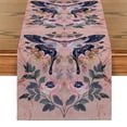 thumbnail image 1 of Butterfly Insect Table Runners Kitchen Table r Farmhouse Washable Dining Table Runner Holiday Party Wedding rations, 1 of 7