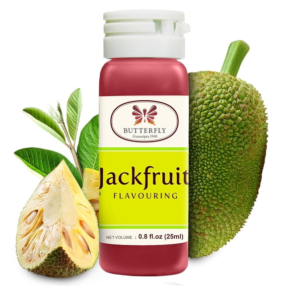 Butterfly Jackfruit Flavoring Extract Paste, 25 ml Tube Concentrated Jack Fruit Paste for Baking, Drinks, Ice Cream, Boba & Desserts, (pack of 1)
