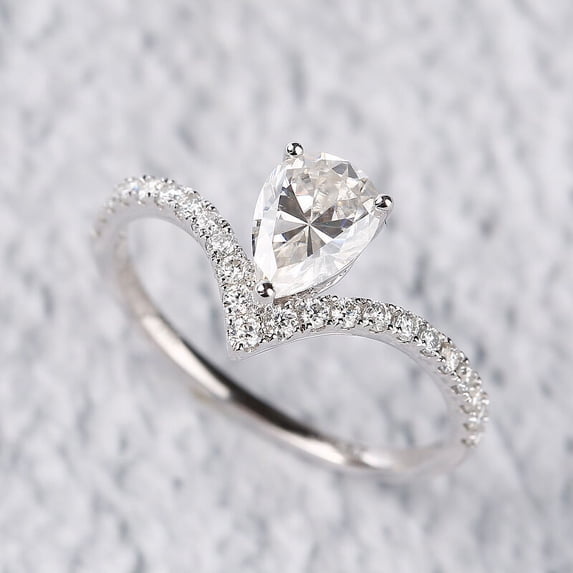 Pierre Moissanite Fancy 1,12 Carats - Brillant Coupé, Alternative Au Diamant - Neuf Sans Emballage