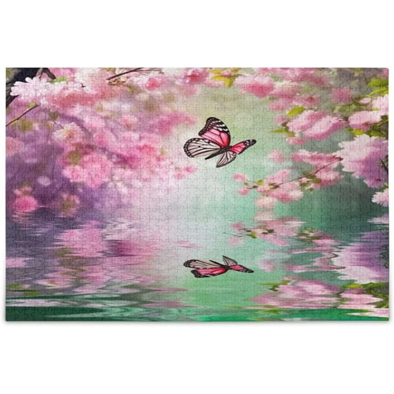 Butterfly Jigsaw Puzzles 500 PiecesPuzzles for Adults Family Game Intellective Toys Wall Art Work for Educational Gift Home Decor