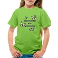 thumbnail image 1 of Butterfly Kind People T-Shirt Juniors -Image by Shutterstock,  Medium, 1 of 4