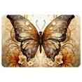 thumbnail image 1 of Butterfly Kitchen Mat Outdoor Carpet Indoor Mat - Polyester Non-Slip Machine Washable, 1 of 6