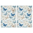 thumbnail image 1 of Butterfly Kitchen Towels Set Of 2, Absorbent and Soft Dish Towels for Farmhouse Decor, Country Kitchen., 1 of 3