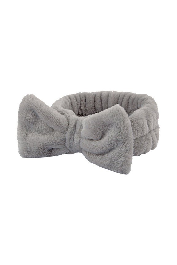 Butterfly Knot Hairband Wristband Face Washing Three-Piece Set for Women Plush Cuff Water Absorption Quick-Dry Plush Set New Model