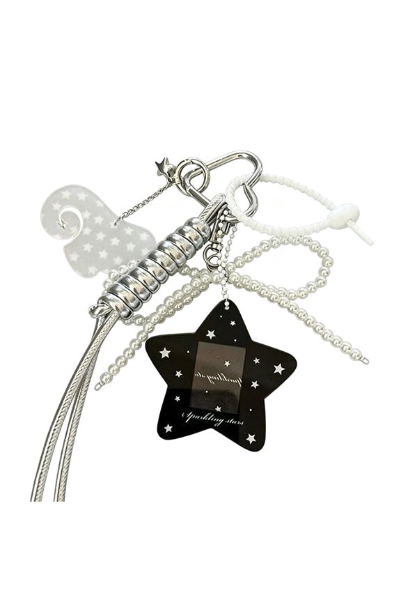 Butterfly Knot Keyring For Keys Or Purse Decoration Individualized Purse Charm Stylish Chain