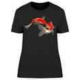 thumbnail image 1 of Butterfly Koi Fish Facing T-Shirt Women -Image by Shutterstock, Female Medium, 1 of 2