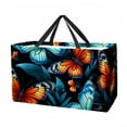thumbnail image 1 of Butterfly Large Capacity Reusable Foldable Oxford Cloth Easter Basket Tote Bag Shopping Bags Decorative Box, 1 of 1