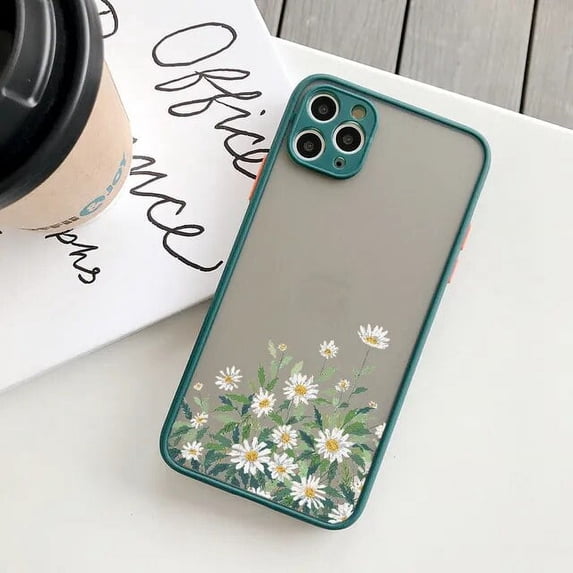 Butterfly Lavender Higan Flower Phone Case For iphone 7 8 plus 12 13 mini 11 15 14 pro max X XR XS Max Shockproof Shell Cover